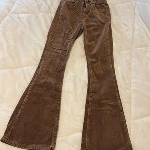 SHEIN Corduroy Brown Pants